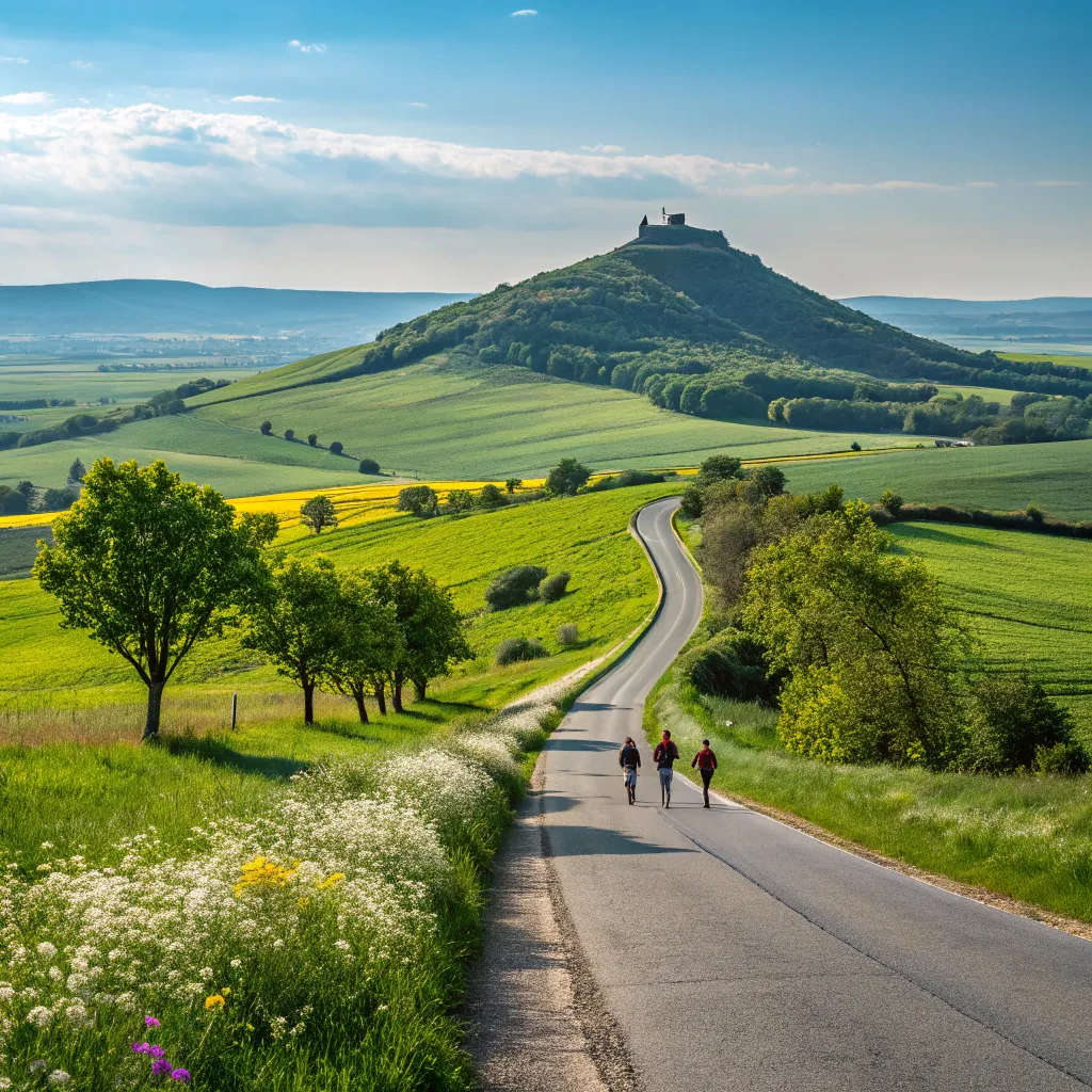 A picturesque view representing our travel journey